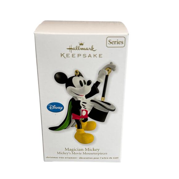 Hallmark Keepsake Magician Mickey Mickeys Movie Mouseterpieces Ornament NWT - Picture 1 of 5